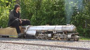 A wide variety of railroads for sale options are available to you, such as standard, secondary or not, and application. Big Boys And Great Toys Live Steam Garden Railway And Real Steam Trains On Backyard Railroad Youtube