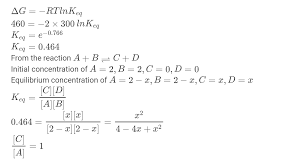 Since the keq value is calculated by products/reactants, the higher the keq value, the more the products are favoured. O Cemu Lumiuis Attained At Standard States Then What Is The Value Of Ag Calculate The Equilibrium Concentration Ratio Of Cto A If Equimolar Ratio Of A And B Were Allowed