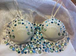 I've found so many plastic shell bras, but wanted something more authentic for an upcoming photoshoot. Diy Mermaid Costume Wild Beautiful And Free