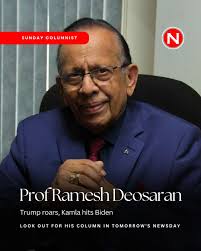 Trump roars, Kamla hits Biden As countries around the world hunger for  peacemaking, unifying and visionary leaders, up comes the enigmatic  78-year-old Donald Trump in a historic victory as America's 47th President.