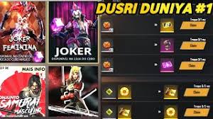 How to get vip bundle in free firefree fire vip pack data configgloowall gunskin emote free fire. Dusri Duniya 1 Free Fire New Event Get Joker Bundle In Magic Cube And More Event Youtube