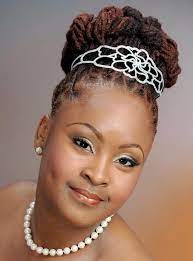 Wedding Ceremony Up Do With Locs Black Ladies Pure Hairstyles Hair World Natural Hair Styles Black Wedding Hairstyles Wedding Hairstyles For Long Hair