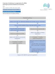 Assessing major changes in medical programs. Medical Board Flowchart Overview Of Pathways To Registration For Imgs Wishing To Practise Medicine In Australia Standard Pathway Pdf