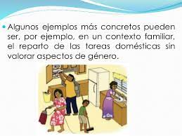 Desde que la mujer se ha por ejemplo: Equidad De Genero