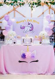 Unicorn Theme Birthday Party Ideas Photo 1 Of 18 Unicorn Themed Birthday Party Pool Birthday Party Unicorn Pool Party