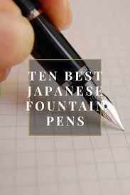 Brush sign pen by craft design technology. Ten Best Japanese Fountain Pens Anime Impulse