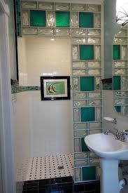You can use standard glass block sizes or specially made curved blocks for your wall. Glass Block Shower Contemporary Bathroom Cleveland By Innovate Building Solutions Houzz