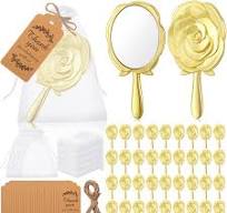 Amazon.com: Suzile Juego de 36 espejos de mano vintage mini ...