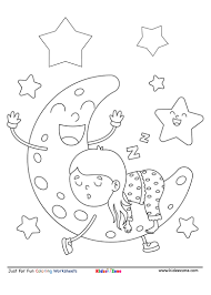 They are popular cartoons like … Kid Sleeping On Moon Cartoon Coloring Page Kidzezone