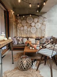 Lounge Set Zertifiziertes Holz Braun Timor Boho Chic Wohnzimmer Lounge Mobel Dekor