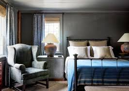 They anchor the bed with its lovely gray upholstered headboard and its group of subtly colored pillows. 50 Best Bedroom Ideas How To Decorate A Beautiful Bedroom