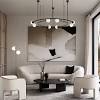 Modern minimalist chandeliers dining room. 3