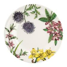 Typical wedgwood blue jasperware plate with white sprigged reliefs. Spode Stafford Blooms White Earthenware Salad Plate Set Of 4 1706347 The Home Depot