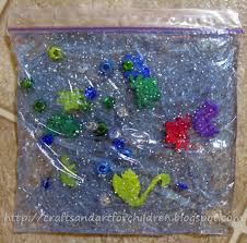 Learn how to make sensory bags for children in the latest episode of isn't it pinteresting. Ocean In A Bag Sensory Activity Artsy Momma