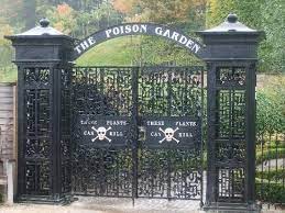 The Poison Garden Great Entrance To A Section Poison Garden Alnwick Castle Alnwick
