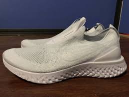 The upper is snug but without the constricting feel. Nike Epic Phantom React Flyknit White Mens Running Shoes Bv0417 100 Size 12 For Sale Online Ebay
