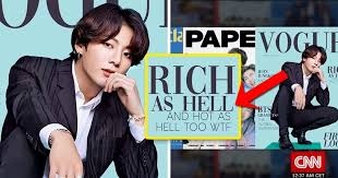 See more ideas about vogue japan, bts, vogue. Cnn Accidentally Used Fan Made Bts Magazine Covers For A News Story