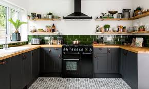 Don't forget to add 1½ for an overhang too. Modern Small Grey Kitchen Ideas Novocom Top