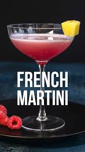 French Martini Video In 2020 Cocktail Recipes Easy French Martini Cocktail Drinks Recipes