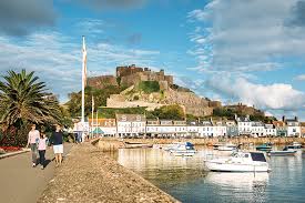 It was annexed by the normans. Jersey Or Guernsey By Sea