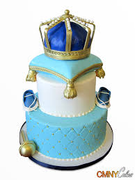 Royal Crown On Pillow Baby Shower Cake Cmny Cakes