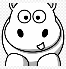 Of course, those of us who have a life long love of coloring can attest to be cautious when downloading any file from the internet. Baby Hippo With Mother Coloring Page Free Printable Simple Cartoon Animal Drawings Free Transparent Png Clipart Images Download