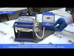 How To Sublimate Plastic And Glass Mugs From Bestsub Mugs Glass Printing How To Sublimate