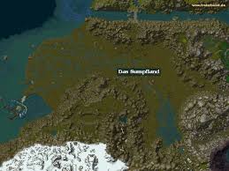 Wetlands is a large swamp region at the northern area of khaz modan, in central eastern kingdoms. Das Sumpfland Zone Map Guide Freier Bund World Of Warcraft