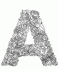 Free printable coloring pages for children that you can print out and color. Letter A 1 Coloring Page Free Printable Coloring Pages For Kids
