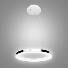 Modern Simple Led Pendant Light Acrylic Led Circle Pendant Light 1 Tier Ceiling Lights Energy Saving Angel S Halo