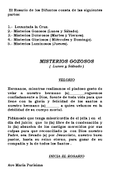 Santo rosario misterios gloriosos (miércoles y domingo) reza con nosotros y comparte. El Rosario De Los Difuntos Maria Madre De Jesus Orador Del Senor