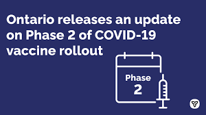 Hillier also defended ontario's rollout, which has been criticized for being slow and confusing. Ontario Ministry Of Health On Twitter Ontario Has Released An Update On Phase 2 Of Its Covid19 Vaccine Implementation Including An Approach For Identifying The Next Groups To Receive The Vaccination Starting
