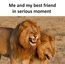 Me And My Best Friend In Serious Moment Meme Memezila Com