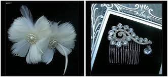 98 ($9.98/count) get it as soon as fri, may 21. Vintage Inspired Hair Accessories White Feather And Pearls And Rhineston Hair Comb
