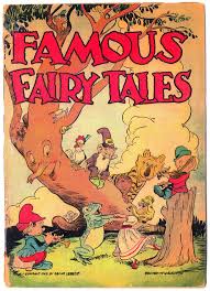Cover From Famous Fairy Tales Comic Book By Walt Kelly Circa 1942 Famous Fairies Comic Book Cover Book Club Books