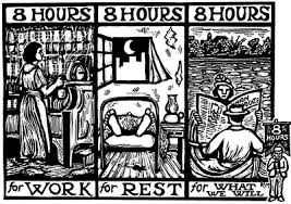 Eight Hours Notecard Poster Art For Social Justice Ricardo Levins Morales 8 Hour Work Day May Days Workers Day