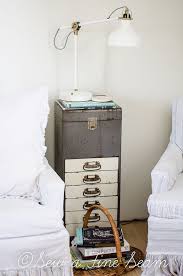 You will reattach this piece at the end of the project. How To Turn An Old Metal Filing Cabinet Into A Side Table Metal Filing Cabinet Metal Cabinet Furniture
