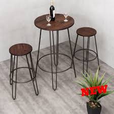 Make sure there's enough seating for. Tall Bistro Set Italian High Chair Paris Bar Table Metal Stool Cafe Furniture 3 Bar Table And Stools Round Bar Table Bar Table Sets
