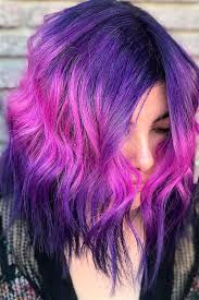 The color technique adds a real unique dimension to hair caption id=attachment_67738 align=aligncenter width=460 credit/caption asian hair has that luscious dark black coloring, but. 35 Unique Purple And Black Hair Combinations Lovehairstyles Com