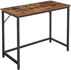 The glacier bay collection of vanity combosthe glacier bay collection of vanity combos accommodates corner vanities. Amazon Com Vasagle Computer Desk 39 Inch Writing Desk Home Office Small Study Workstation Industrial Style Pc Laptop Table Simple Assembly Metal Frame Rustic Brown And Black Ulwd41x Kitchen Dining