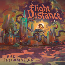 Cartoon band at the beginning. Bad Information Flight Distance Fake Four Inc