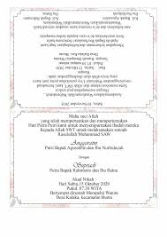 Maybe you would like to learn more about one of these? Contoh Proposal Nikah Cara Golden