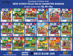 This study aimed to determine the effect of general discipline of learning on student learning outcomes on economic subjects of class xa smas. Download 18 Ebook Seri Komik Nilai Nilai Karakter Bangsa Dengan Infak Donasi Ebook Anak