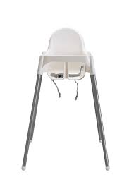 antilop highchair with safety belt white silver colour ikea ikea high chair baby high chair antilop high chair