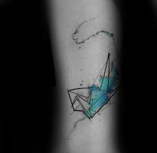 See more ideas about sleeve tattoos, tattoo sleeve designs, full sleeve tattoos. 90 Origami Tattoo Designs For Men Folded Paper Ink Ideas