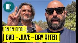 Borussia Juve, day-after con Diegone dalla spiaggia
