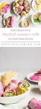January 30, 2021 at 2:52 pm. Magical Summer Rolls Natalie Yonan Raw Food Diet Raw Food Recipes Summer Rolls