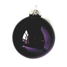 Download purple christmas cliparts and use any clip art,coloring,png graphics in your website, document or presentation. Whitehurst 1 5 In Purple Shiny Glass Christmas Ornaments 40 Pack 28281 The Home Depot