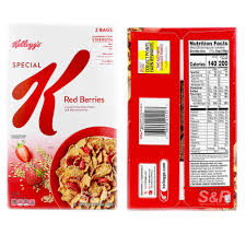 Overall, this cereal is good health wise . Kellogg S Special K Red Berries Cereal 1 07kg