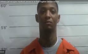 Escaped New Orleans inmate, Derrick Grove has been caught